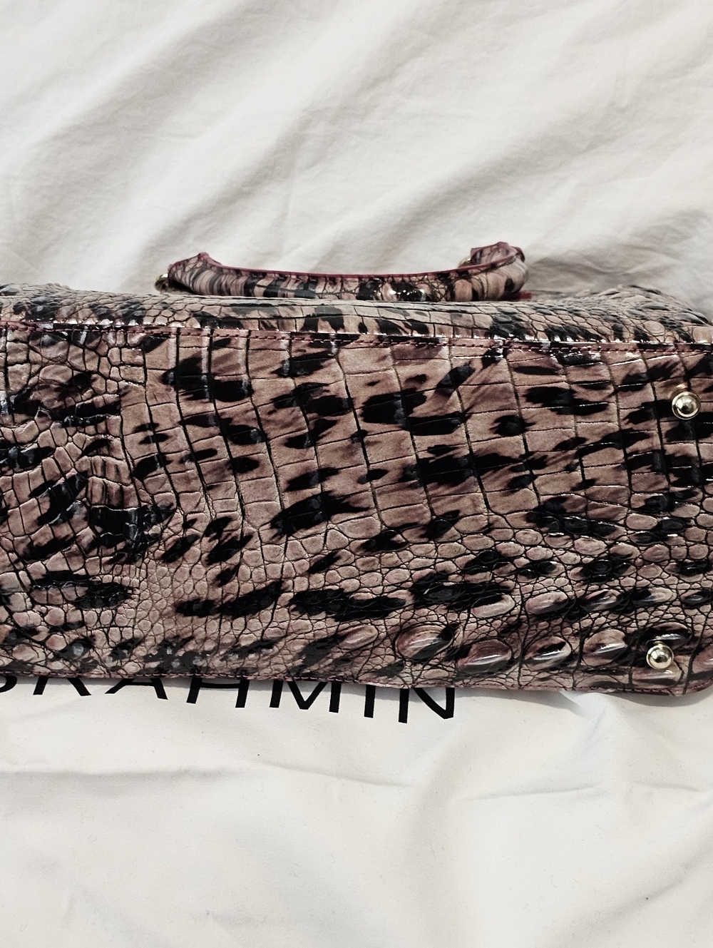 Brahmin Solid Ruby Prowl Duxbury and Ady Wallet - Picture 4 of 10